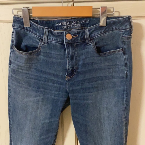 American Eagle 360 super stretch jeans in 10 - Picture 2 of 8